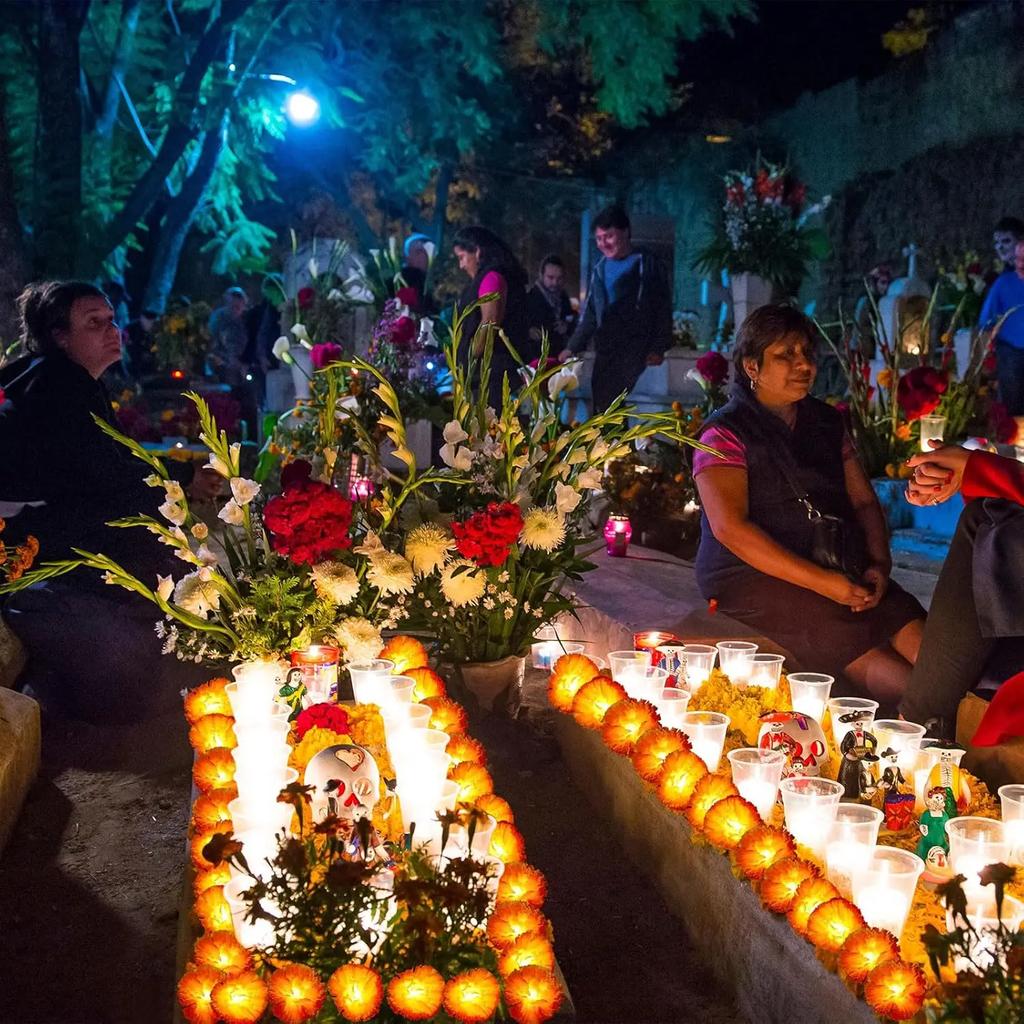 3M Mexican Marigold Artificial Flowers Day Of The Dead Diy Home Outdoor Decor Halloween Diwali Party 1.5M Garland String Lights