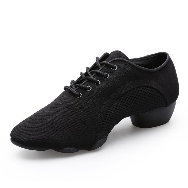 

Kids Oxford Mesh Latin Dance Shoes - Non-Slip Soft Sole, Mid-Heel Square Dance Shoes for Boys and Girls. 39
