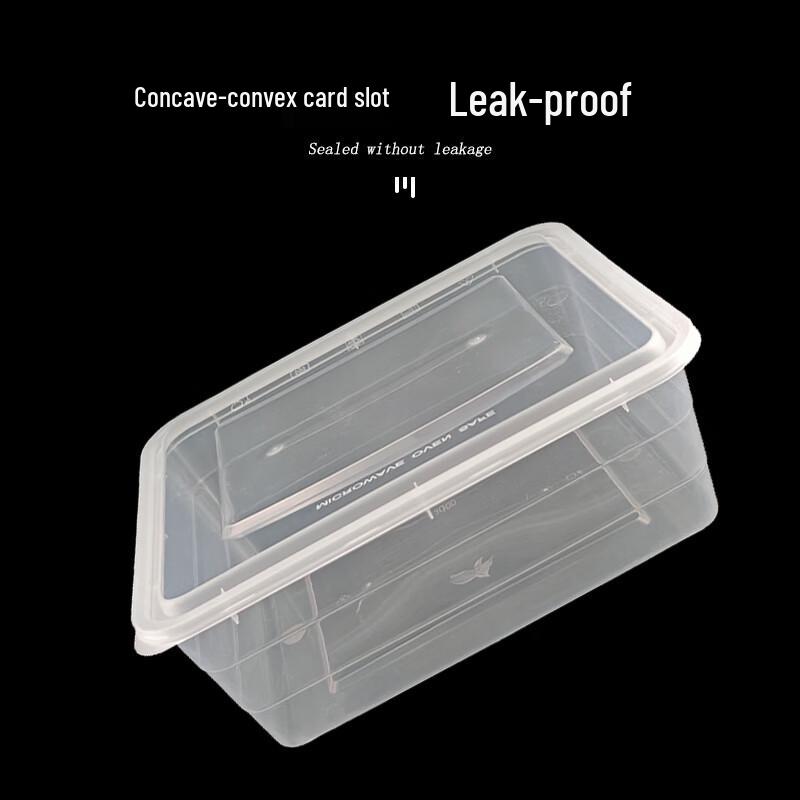 Jinmei Hewang 3000ml Disposable Plastic Rectangular Food Container