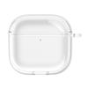 Transparent Protective Case with Carabiner TPU Cover for Apple Airpods 4 (2024)