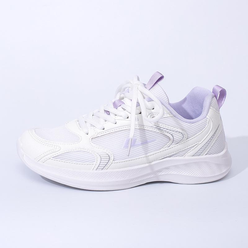 Solid color simple dad shoes couple versatile breathable sports shoes light and comfortable men's and women's single shoes