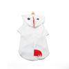 Creative Chicken Shaped Pet Clothes Polyester Funny Puppy Halloween Chicken Coat Dog Cosplay Comical Outfits Dog Cosplay Costume