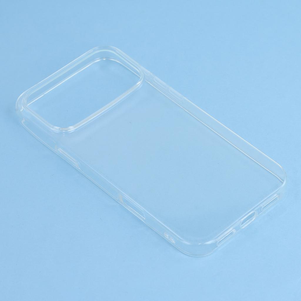 X-LEVEL Pro iPhone 17 Pro TPU Pouzdro Nárazuvzdorný Křišťálově Čirý Kryt na Telefon