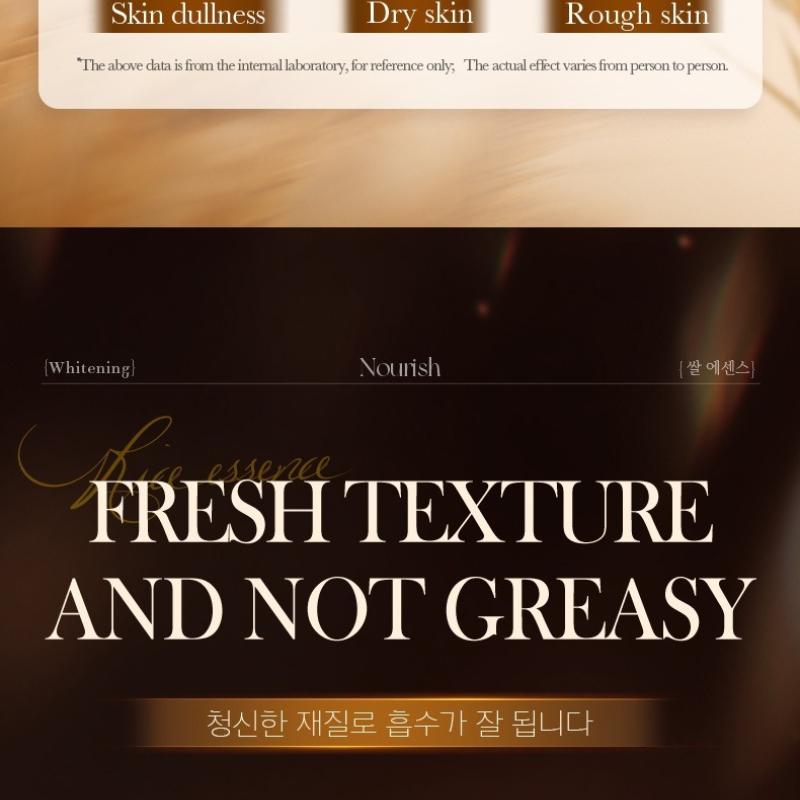 70% Rice Essence Mask, Hydrating, Moisturizing, Firming and Refreshing Mask