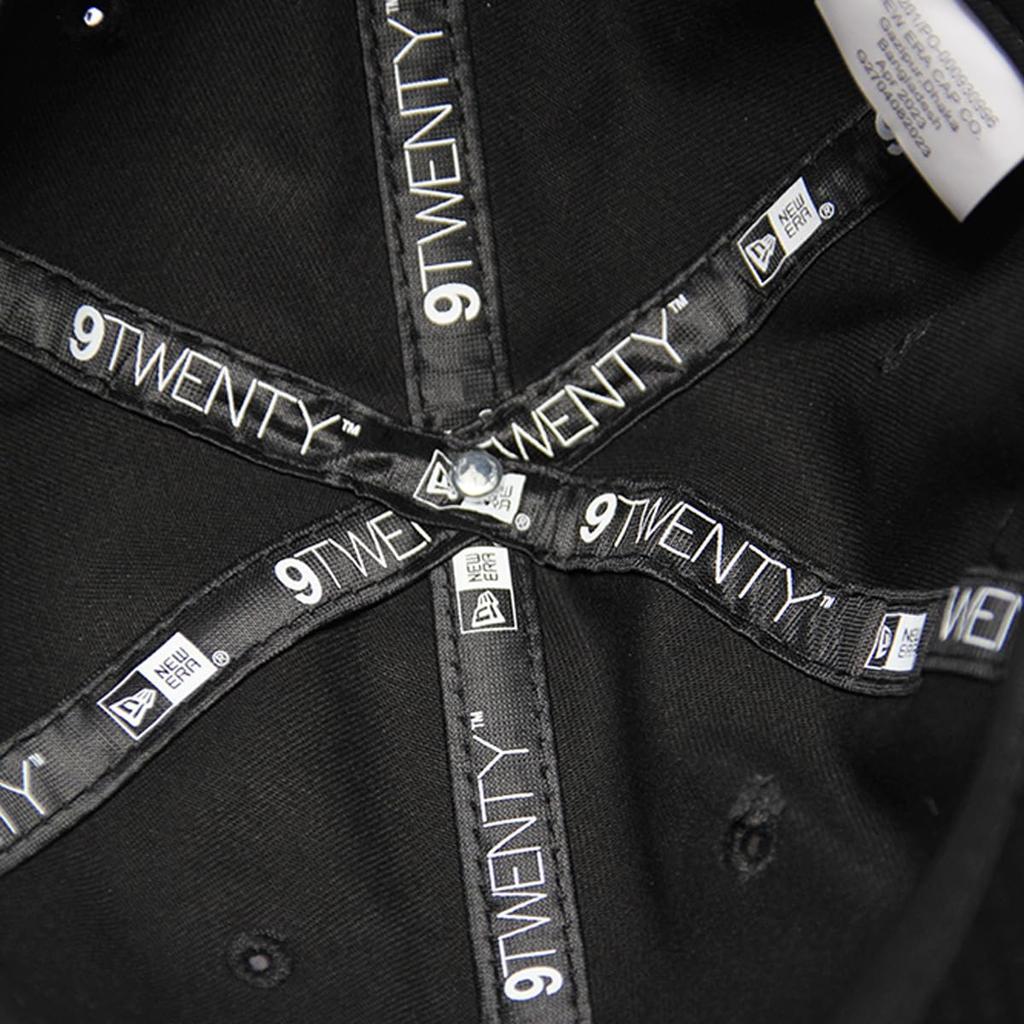 New Era 9TWENTY NE201 with Side Low Profile Baseball Golf Brand Plain Free Size Cap, Plain, Logo, Logo, Men's/Ladies' Cap, Cap, Name, Black, [Item]