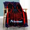 Football Player Home Customize Your Name Blankets Comfortable Soft Lightweight Allseason Multipurpose Blanket For Picnics Sofas Offices Beds Living