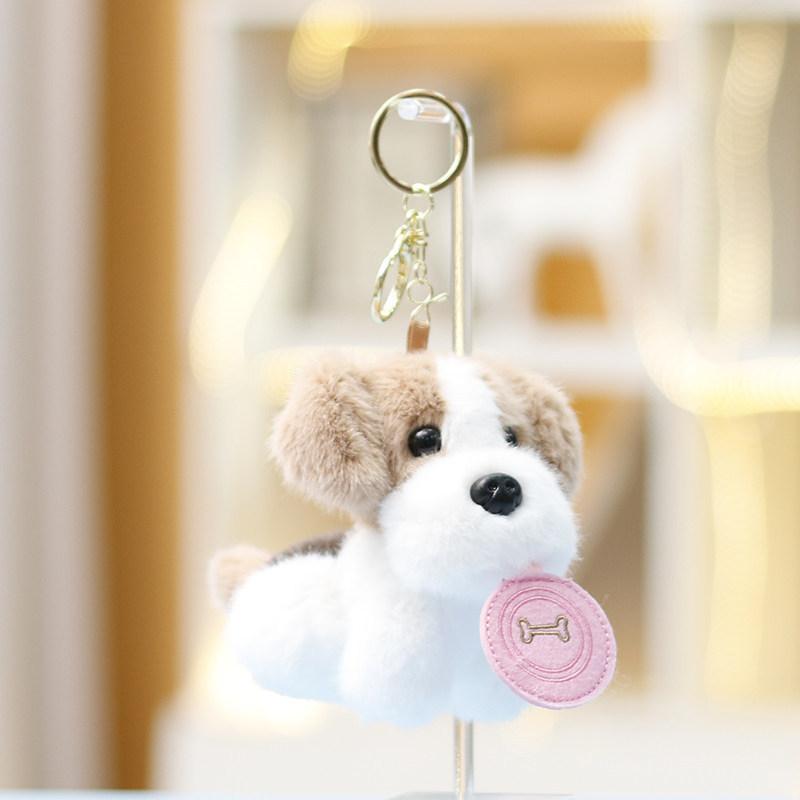 Soft Plush Dog Doll Handbag Accessory Gift For Girls And Collectors