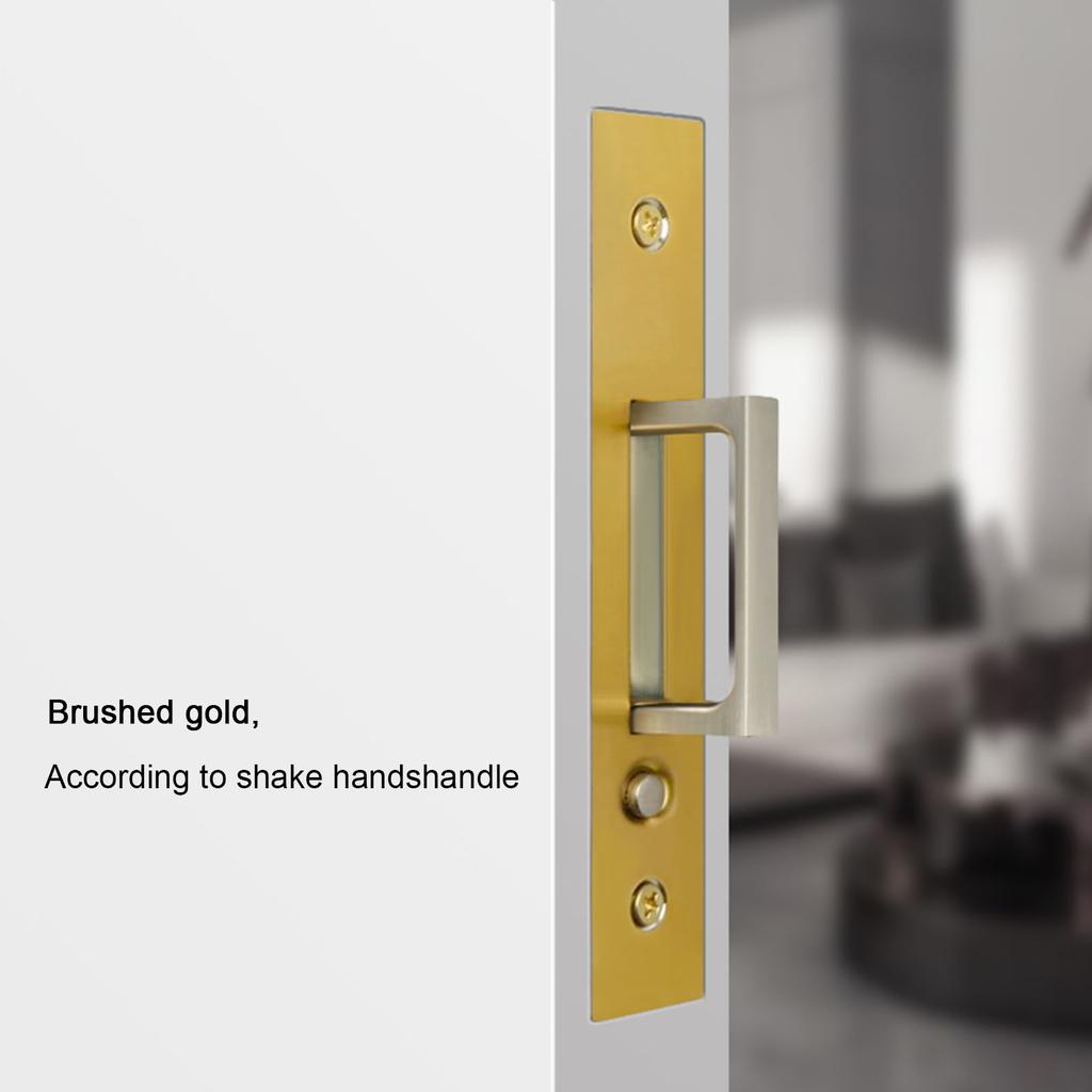 1pcs Door Pulls Accessories Brushed Nickel Built-in