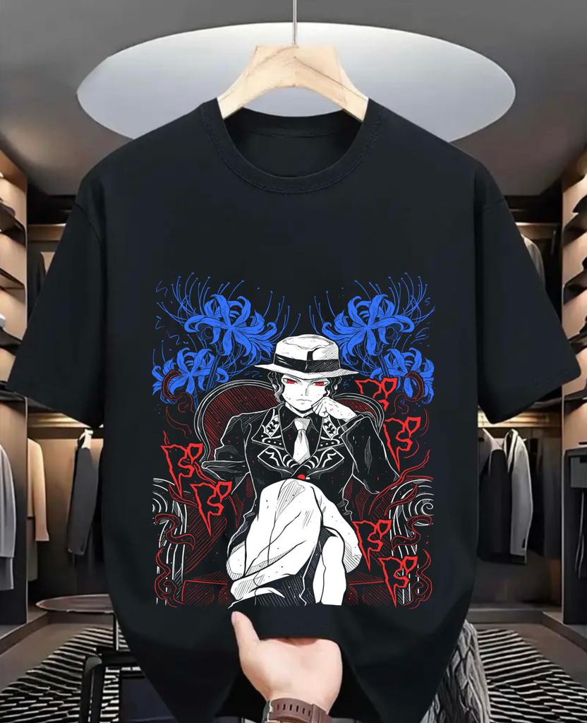 Muzan Tshirt Kimetsu No Yaiba Demon Slayer Anime No Yaiba Unisexga Gift Shirt