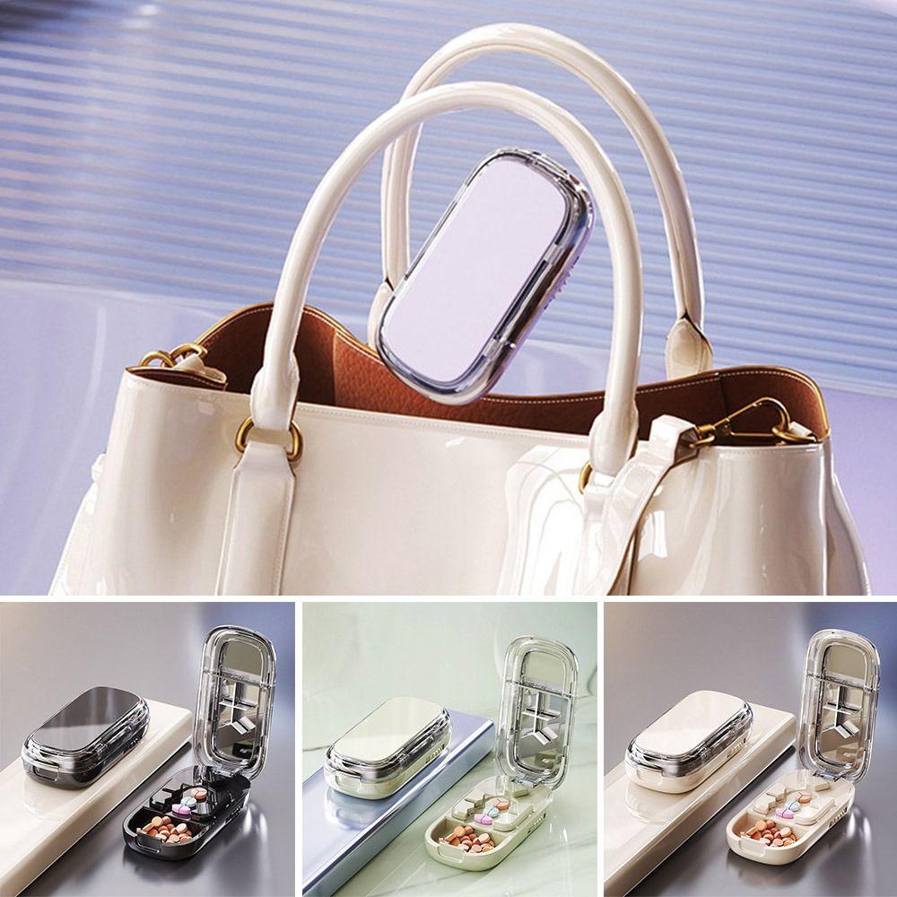 Dustproof Quartering Pill Cutter Divider Organizer Medicine Pill Cutter  for Small or Large Pills