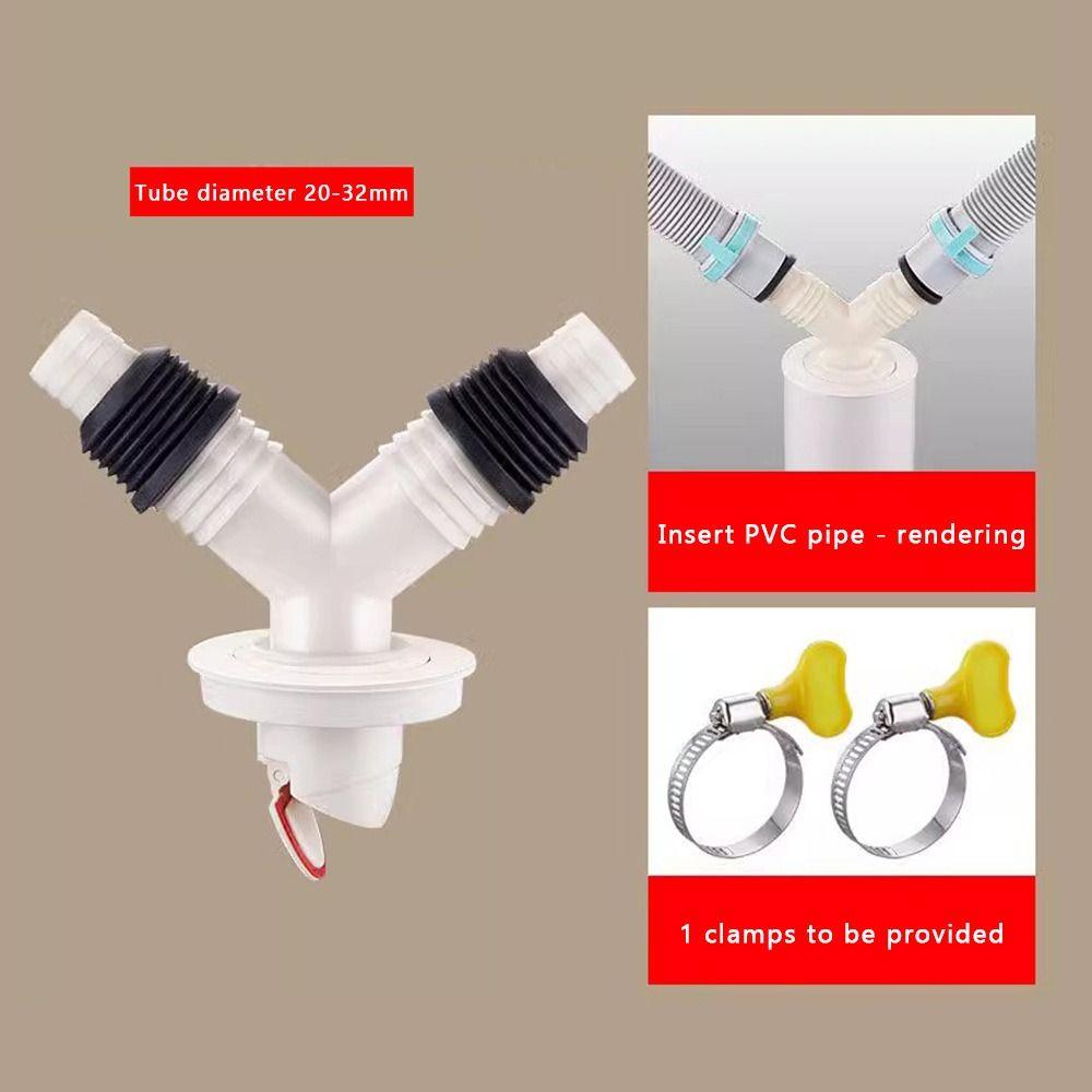 Double Purpose Pipe Connector Snap Joint Sewer Special Elbow Pipe Joint