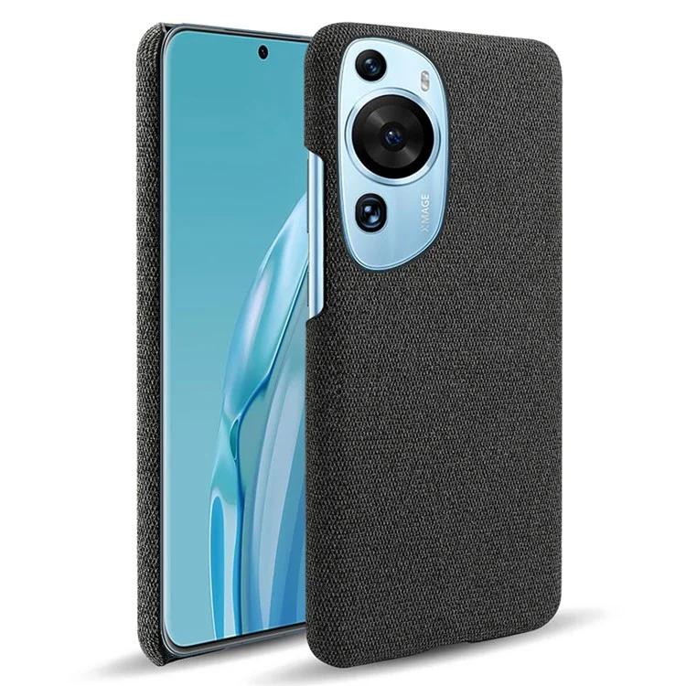 

For Huawei P60 Art Non-Slip Phone Case Cloth Hard PC Shockproof Protective Cover