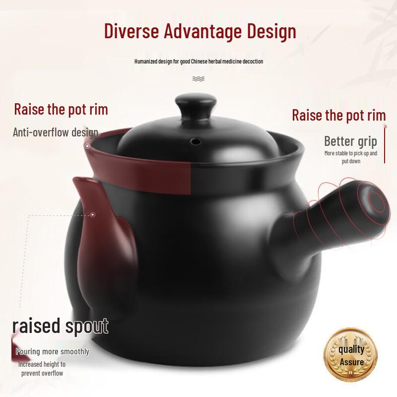 Traditional Ceramic Chinese Medicine Pot