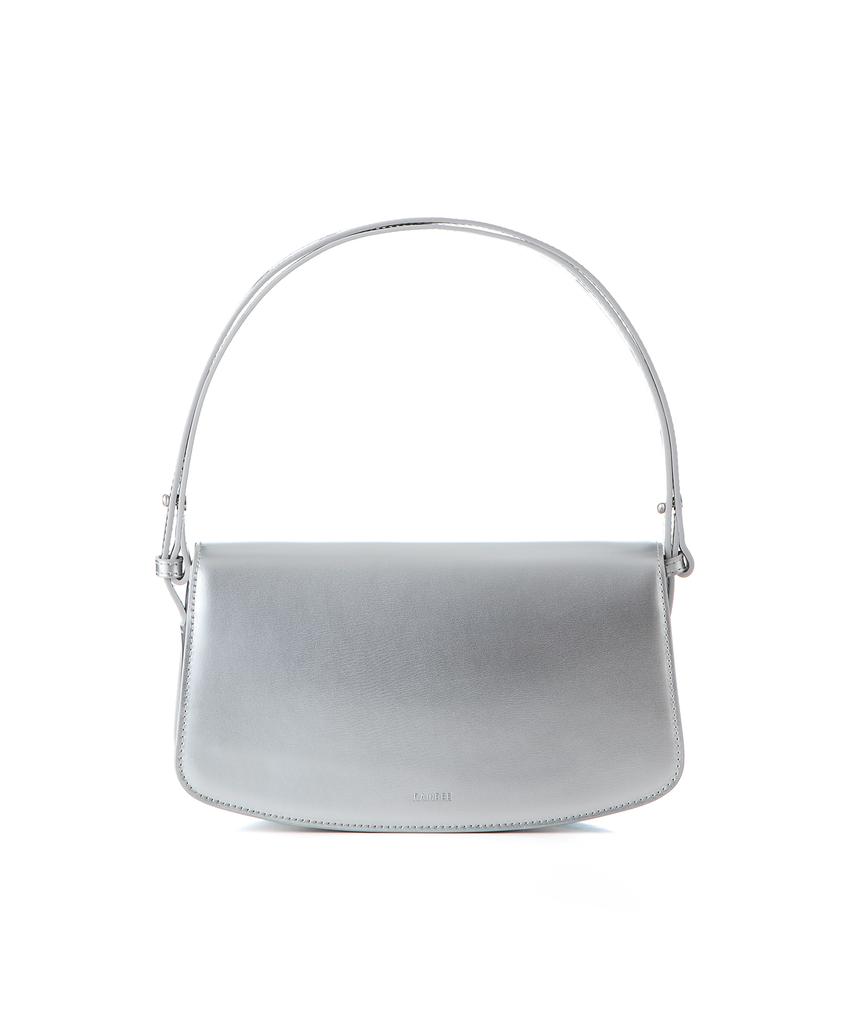Rainbee Jute Bag_ Silver