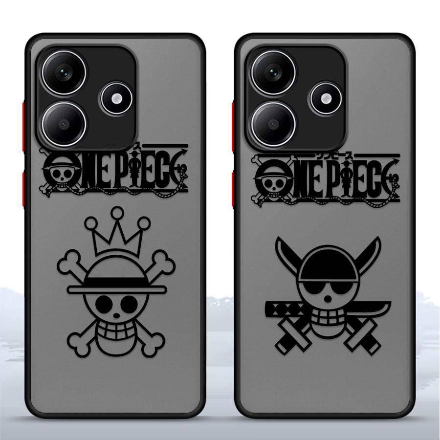 Anime Ones Pieces Logo Funda Back Phone Cover Case for Xiaomi Redmi Note 14 13C 10 9S 12 A4 11 14C 13 Pro Plus