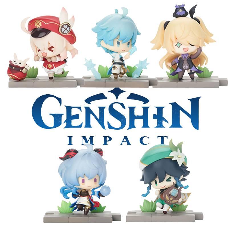 Stunning Genshin Impact Hand-painted Pvc Character Figurine Perfect For Fans And Collectors 8*5*7.5cm