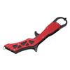 Fishing Grip Pliers Aluminum Alloy Fish Controller Plier Lip Grip Clamp Fishing Tool Red