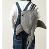 Neuer personalisierter Hai Rucksack mit großer Kapazität, lustiger Rucksack, Unisex Rucksack, Schülerrucksack, Trendige Tasche