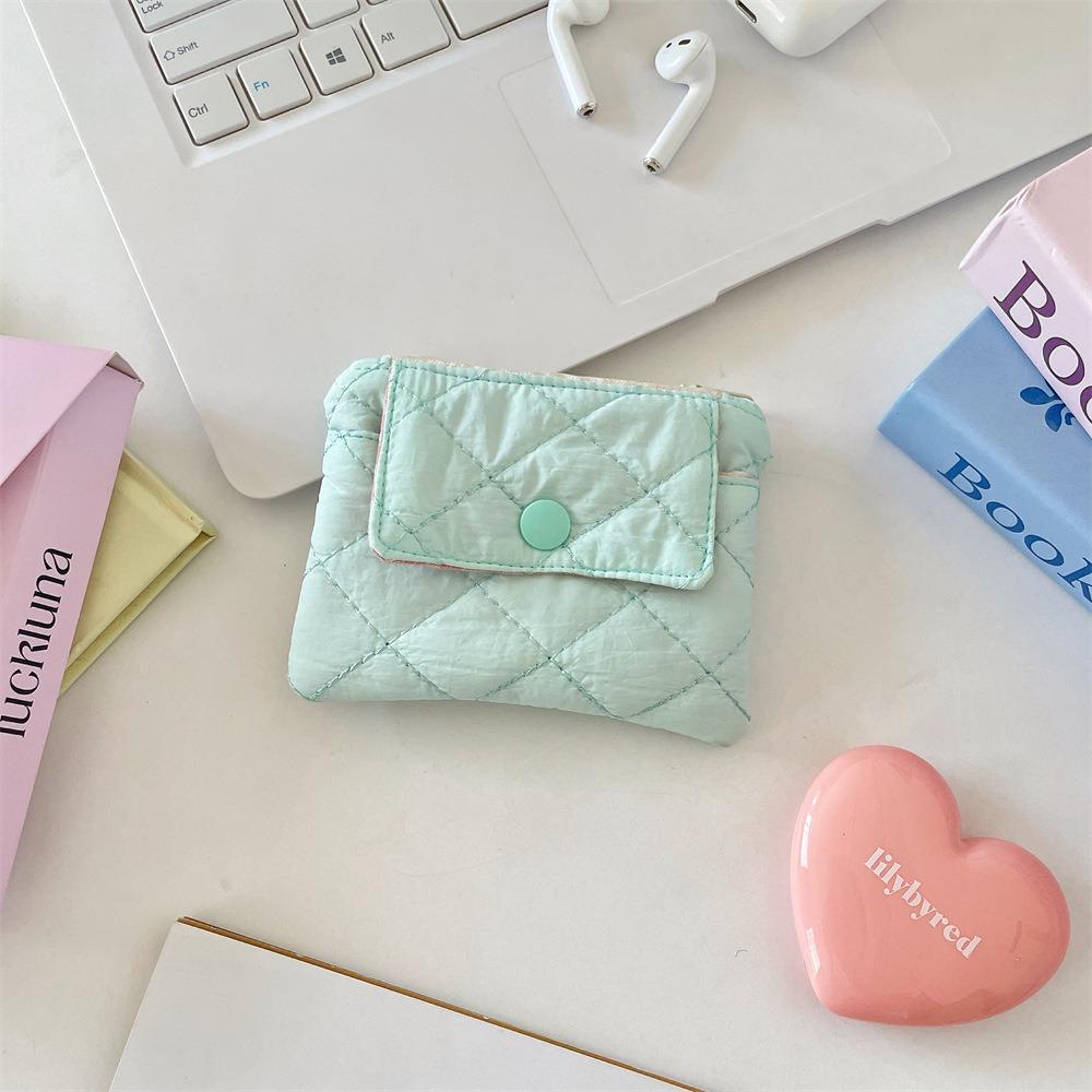 Multifunctional Small Lipstick Bag Candy Color Sanitary Napkin Storage Bag  Outdoor