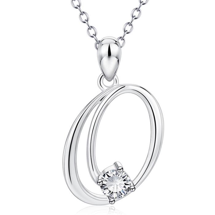 Fashionable 26 Letter Rhinestone Necklace Elegant Personalized Pendant Choker Stylish Versatile Jewelry Accessory For Women