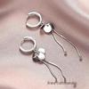 925 Sterling Silver Earrings for Women - Long Tassel, Stud & Hoop Designs, Korean Celebrity Style