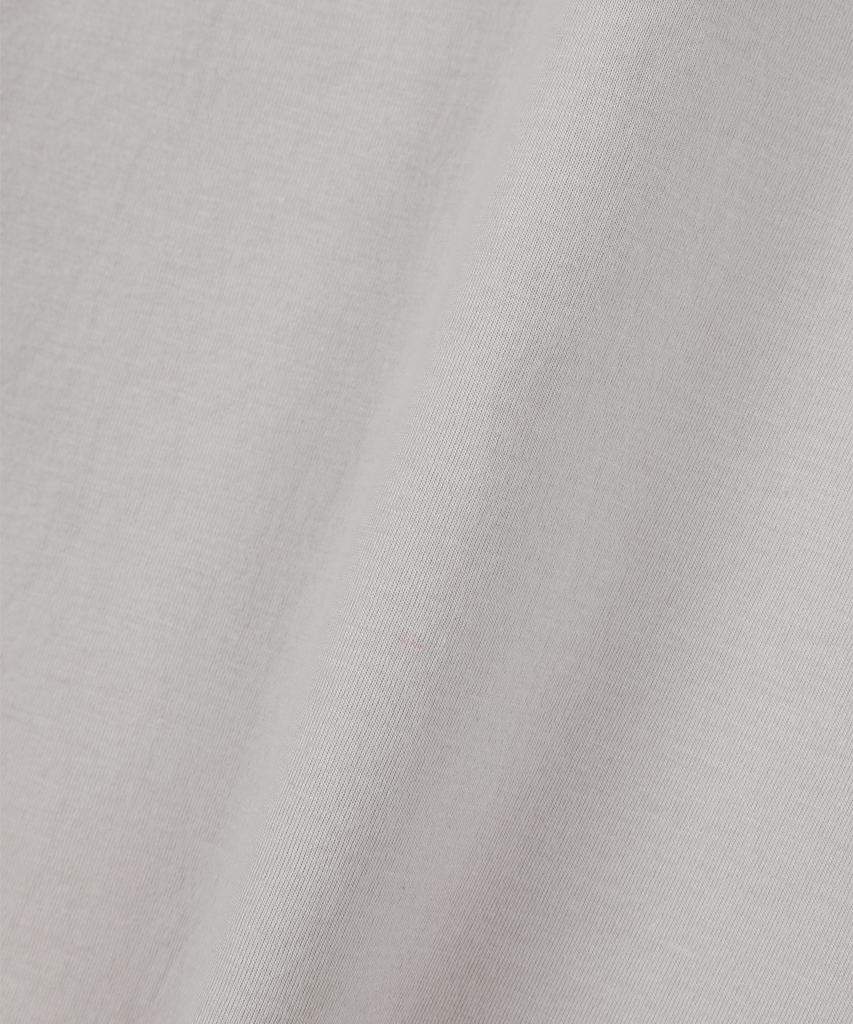 PANICALE Over-Shoulder Round Cotton T-Shirt 3 Colors