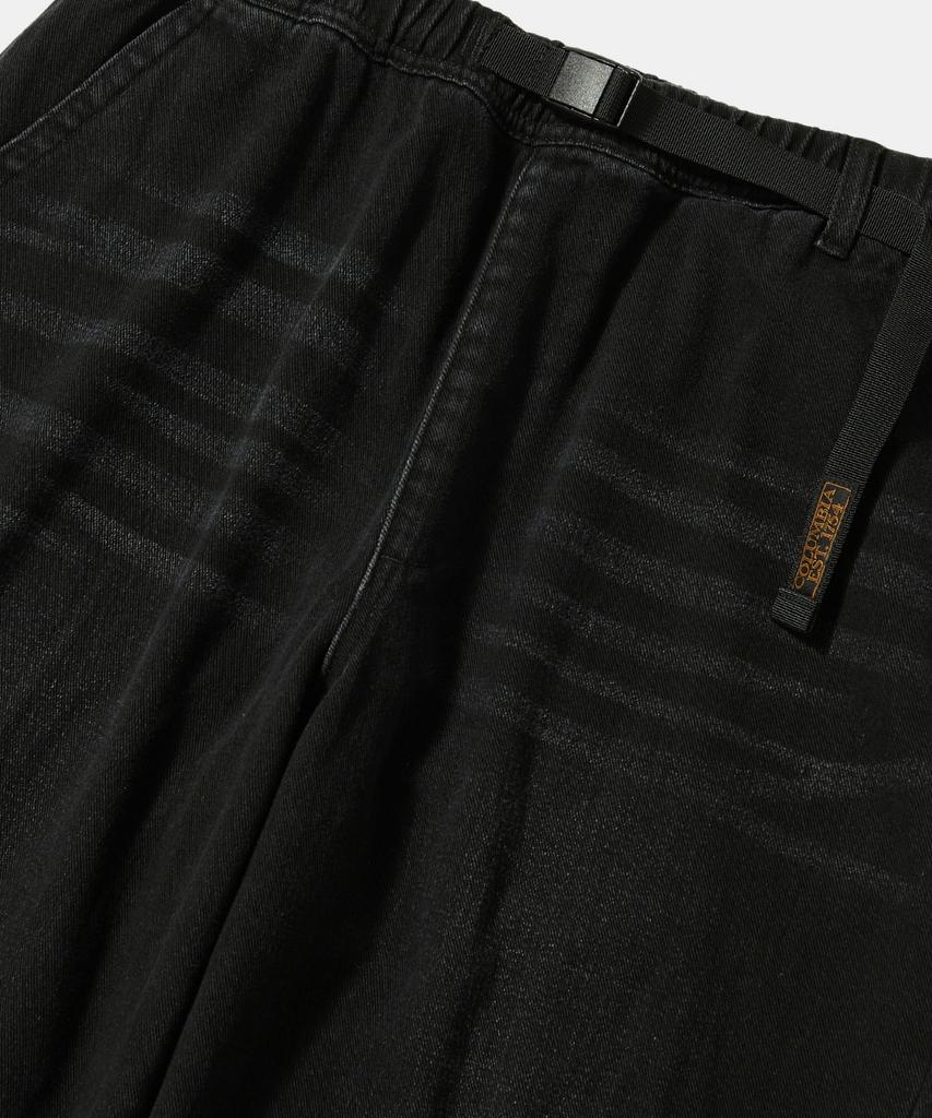 COLUMBIA UNIVERSITY Trajan Label Loose-Fit Washed Denim Pants_Black Jean