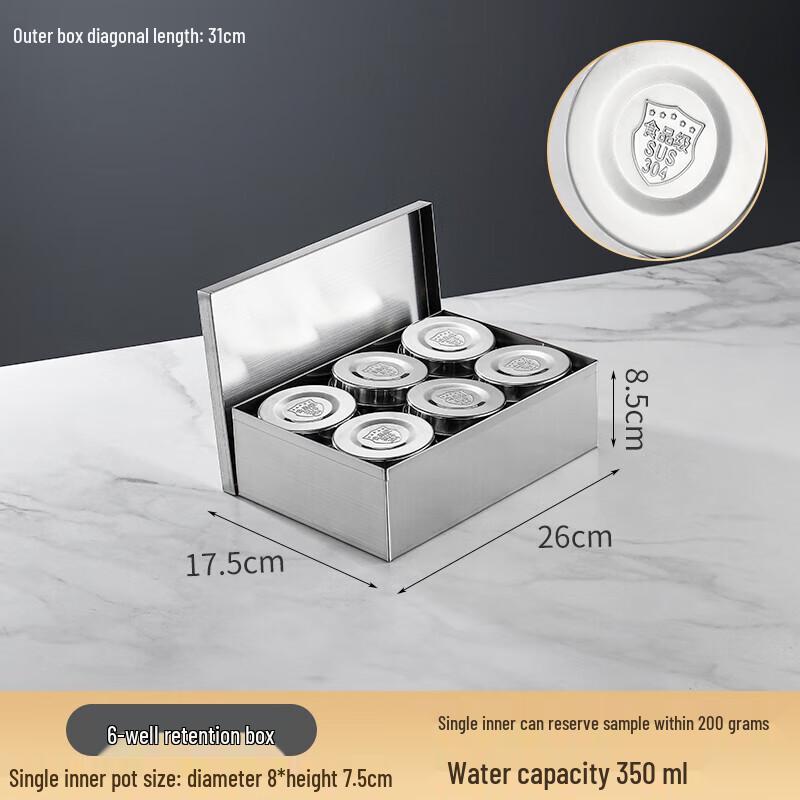 Food Sample Retention Container Set
