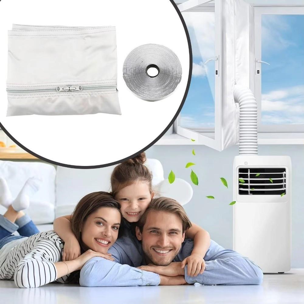 Flexible AC Window Seal Cloth Conditioner Outlet Window Sealing Kit Air Condition Accessories