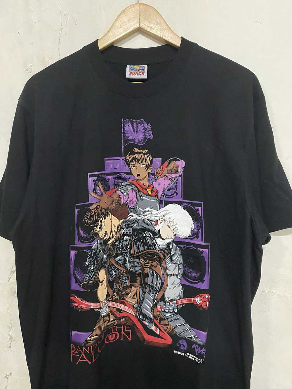 Rare Berserk Band Of The Falcon Anime Manga Unisex T-shirt Reprint S5XL KH6627 XXXL