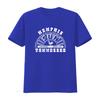 Sun Records Memphis Music Vintage Style T Shirt with Rooster and Notes Design vintage Washed Slightly homme