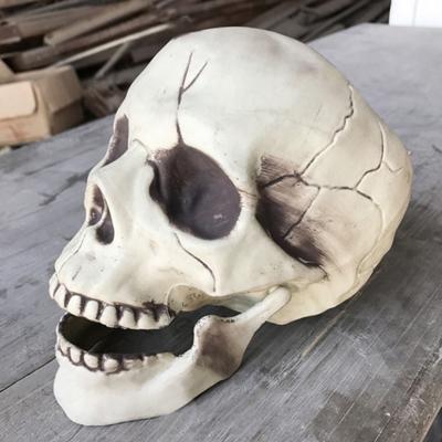 Yousheng Gruseliger Plastik Offener Mund Schädel Skelett Spukhaus Dekor Halloween Requisite