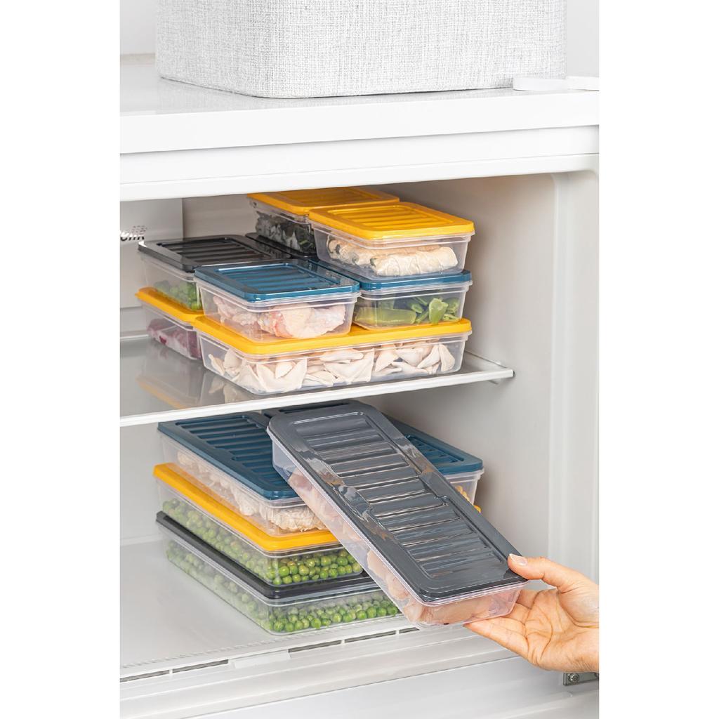 24 Piece Storage Container, Microwave Compatible Storage Container 2x2400ml 4x1200ml 6x1170ml 12x600ml Anthracite