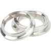44mm Wastegate Flange Set, Wastegate V Band Clamp Set, Stainless Steel Inlet Outlet Weld Kit Replacemet for TIAL MV R MVR VBAND