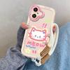 17 Phone Case iPhone 17 High-end Full Coverage Lens Anti-drop Soft Internet Celebrity Creative Male and Female Protective Cartoon Cute Cat wi
