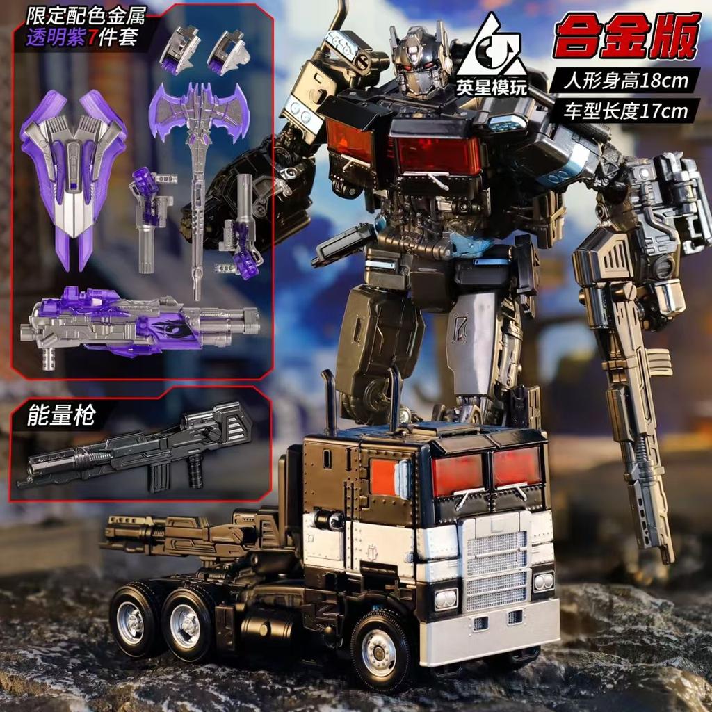 Transformers Toy Car Robot Cybertron Commander Optimus Prime Bumblebee SS38 Alloy Version Model