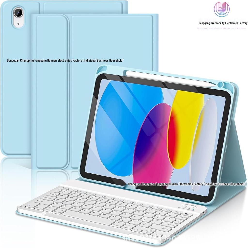 IPad Air 7 Schutzhülle mit Bluetooth-Tastatur & Stifthalter