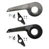 Metro Chain Cover Set for 32 to 36 Tooth Use, Plastic Guard with Rear Mount Hardware for Daily Road Cycles and City Travel