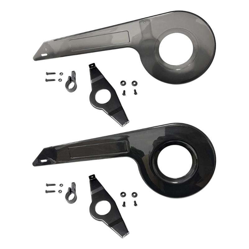 Metro Chain Cover Set for 32 to 36 Tooth Use, Plastic Guard with Rear Mount Hardware for Daily Road Cycles and City Travel
