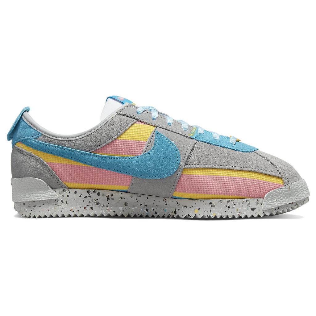 Union LA x Nike Cortez SP Smoke Grey Sneakers Unisex Jasnoszary Koralowy Kredowy Varsity-Maize DR1413-002