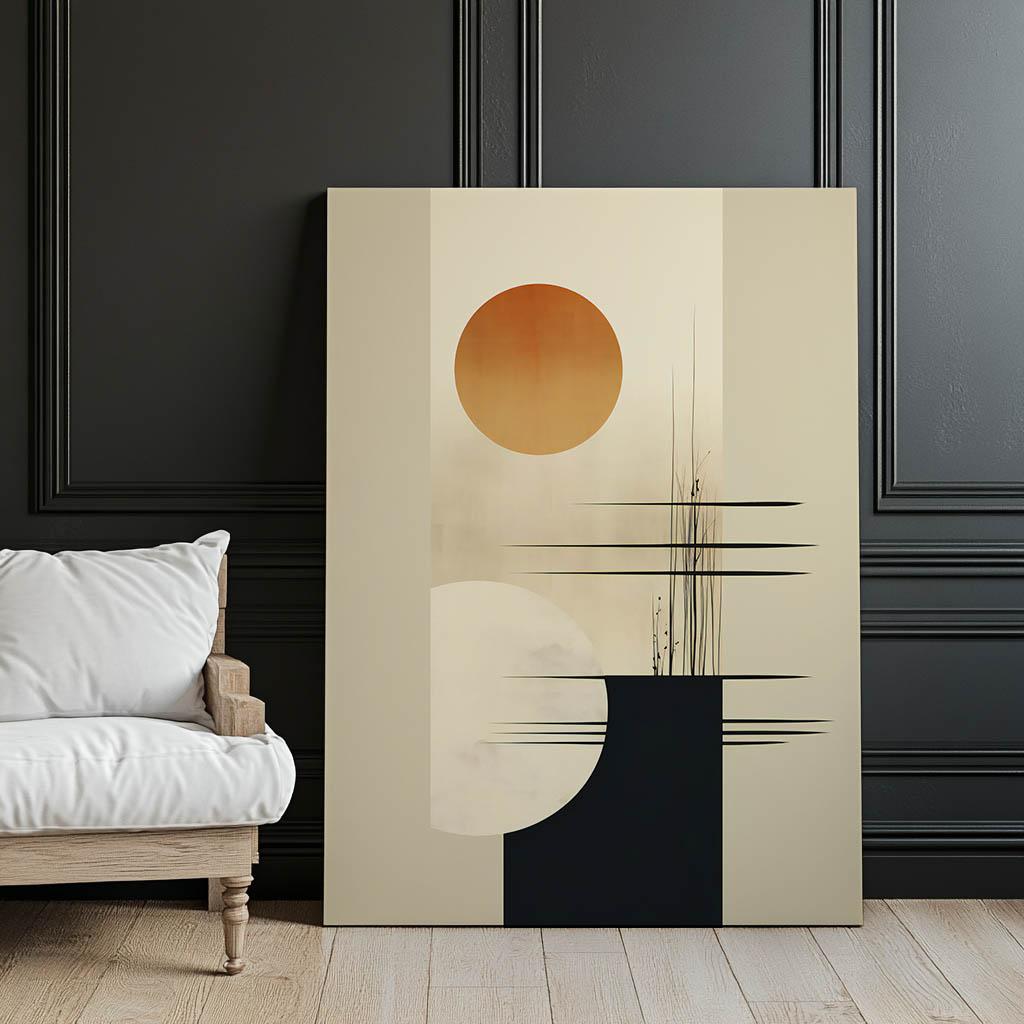 Minimalizm I Natura Minimalizm I Natura, 50X70 Cm, Bez Ramy, Płótno Premium Na Blejtramie