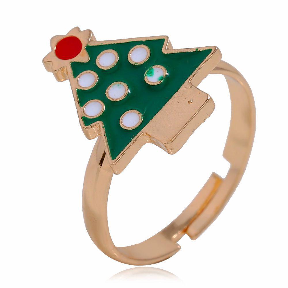 Christmas Accessories Set, Dripping Christmas Tree 4-Piece Set, Ornaments