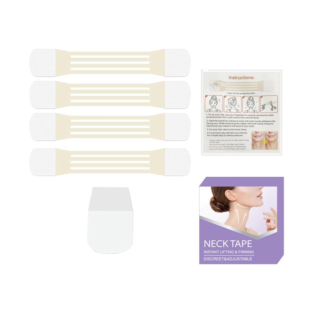 Natural-Looking Instant Neck Tape Neck Tape Lifting Invisible Strips for Weddings Modeling Photography