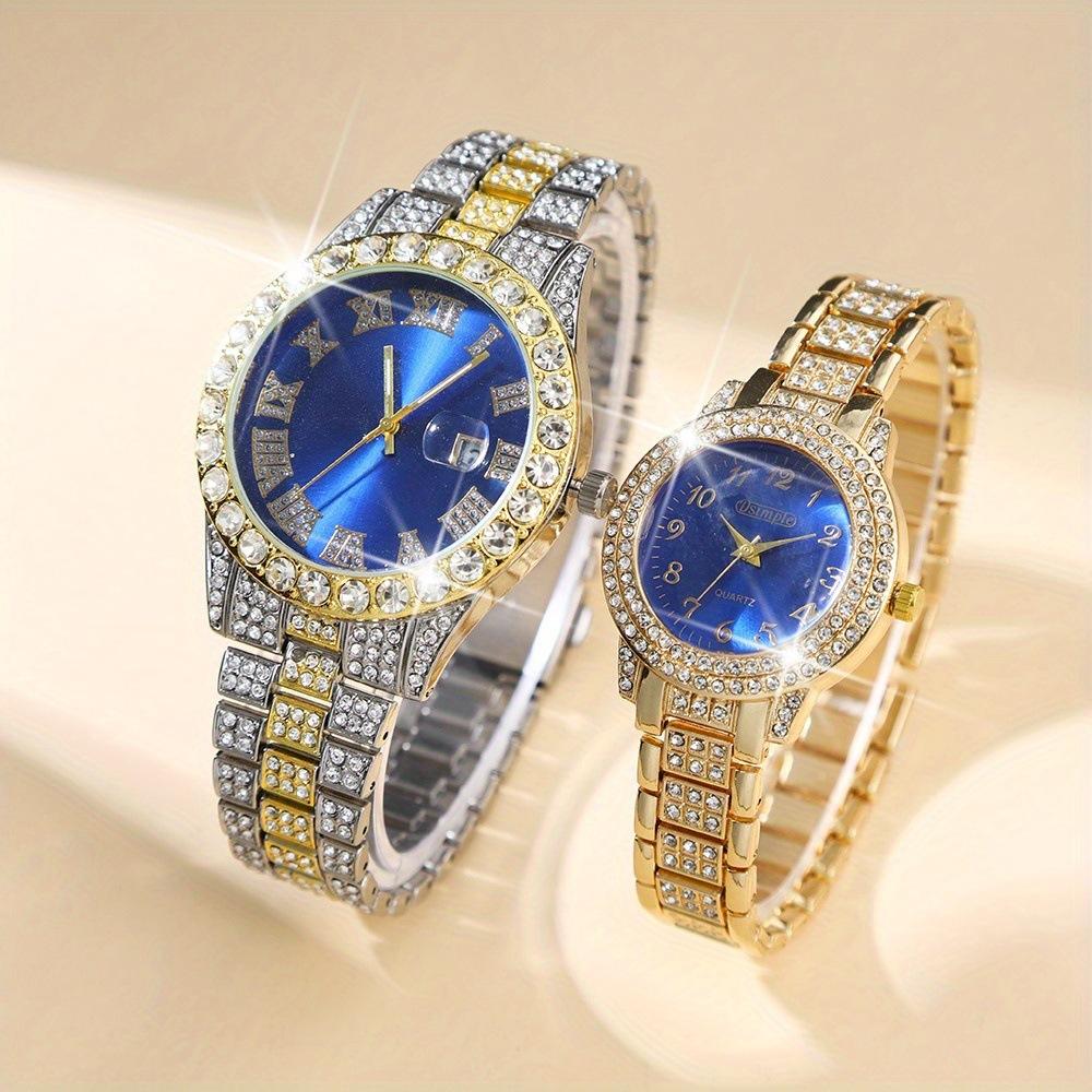Couple 2-Piece Set Women S Watch Fashion Women S Watch Watch + watch
