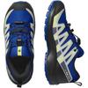 Salomon Xa Pro V8 Versatile Comfortable Waterproof Low Top Outdoor Shoes Kids Shoes Blue Green 477296