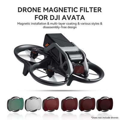 Sada magnetického filtru CPL ND Filtr Sada UV ochranného zrcátka Kompatibilní pro Dji Avata Drone