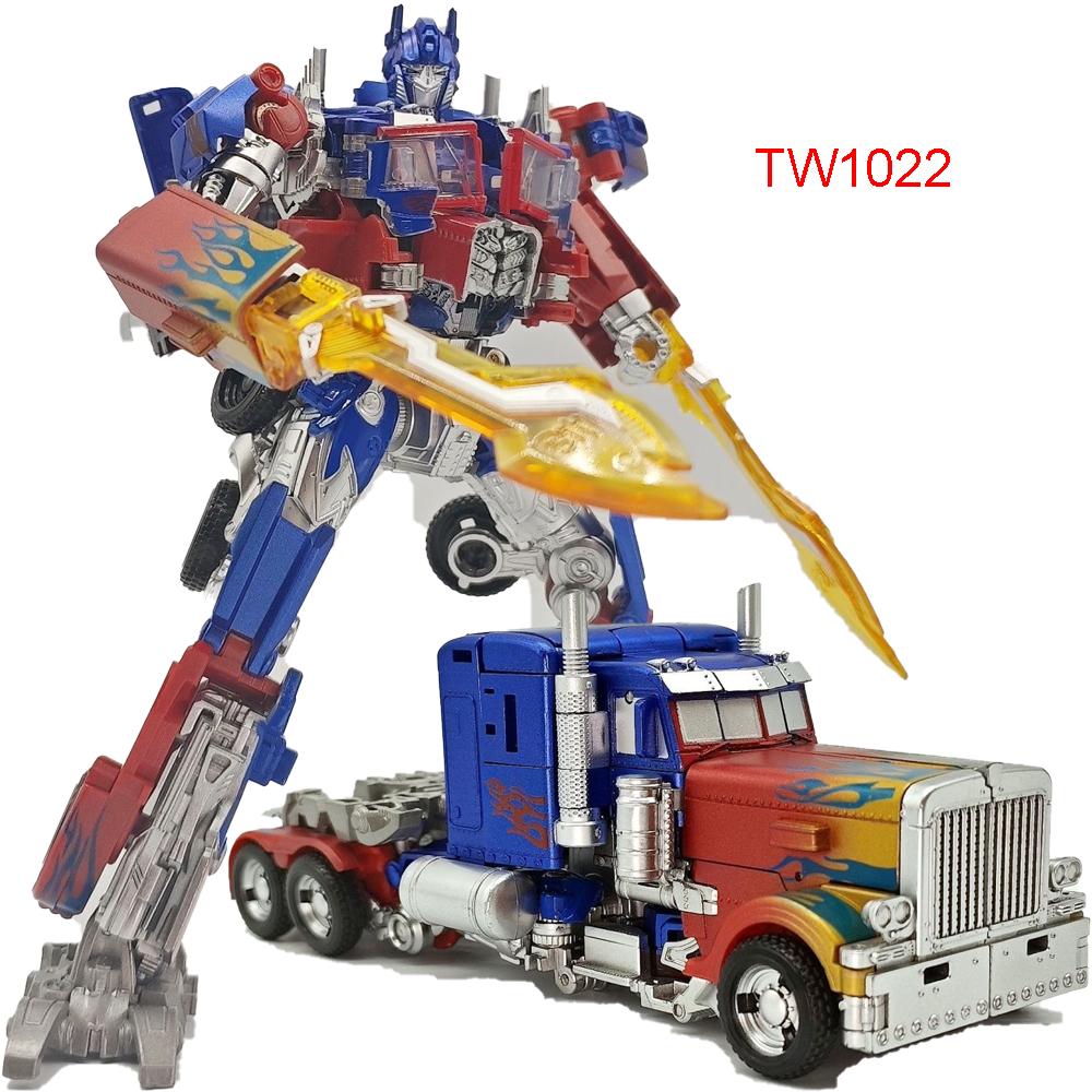 Baiwei Shockwave TW1028 Παιχνίδια Μεταμόρφωσης Sentinel Prime TW1024 Μοντέλο Ironhide TW1026 Ρομπότ Bumblebe TW1025 Φιγούρα TW1030