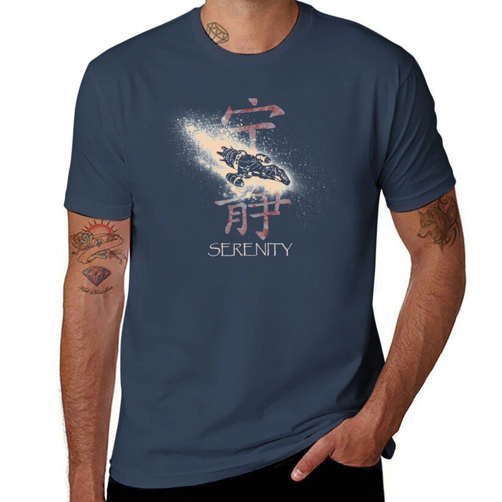 Firefly Serenity Silhouette Tshirt Lightweight Gym Training Tshirt S