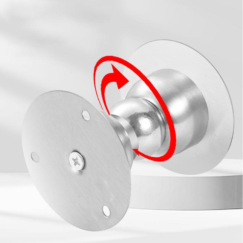 Silicone RV Door Holder RV Door Stop Holder Exterior 2 Installations Ways Magnetic Door Stopper With Strong Adhesive And Screws