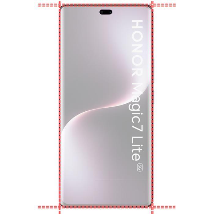 Tempered Glass - Phonillico - Honor Magic 7 Lite 5G - Pack of 2 - Scratch Resistant - Screen Protector